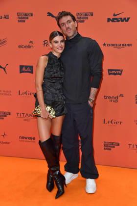 Romina Palm und Christian Wolf bei der ABOUT YOU Opera Modenschau in Berlin am 07.10.2026