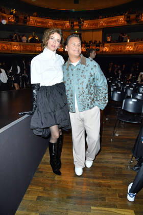Eva Padberg und Guido Maria Kretschmer bei der ABOUT YOU Opera Modenschau in Berlin am 07.10.2026