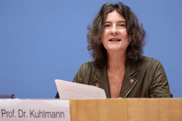Prof. Dr. Sabine Kuhlmann, stv. Vorsitzende des NKR, PK zu - Jahresbericht des Nationalen Normenkontrollrats zum Bürokratieabbau, Berlin, 08.10.2026