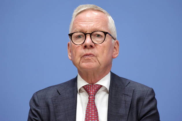 Lutz Goebel, Vorsitzender des Nationalen Normenkontrollrats, PK zu - Jahresbericht des Nationalen Normenkontrollrats zum Bürokratieabbau, Berlin, 08.10.2026
