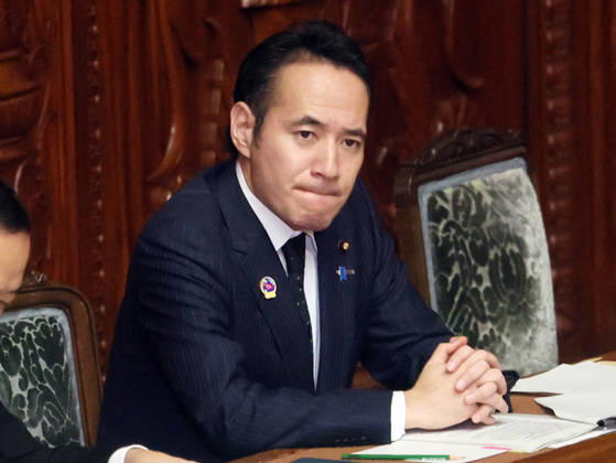 October 8, 2026, Tokyo, Japan - Japanese Agriculture Minister Kazuo Yana attends Lower House s plenary session at the National Diet in Tokyo on Monday, October 8, 2026. (photo by Yoshio Tsunoda AFLO) aflo_354274222