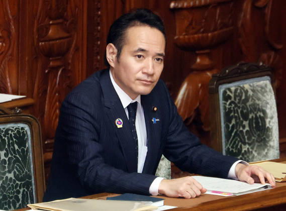 October 8, 2026, Tokyo, Japan - Japanese Agriculture Minister Kazuo Yana attends Lower House s plenary session at the National Diet in Tokyo on Monday, October 8, 2026. (photo by Yoshio Tsunoda AFLO) aflo_354274224
