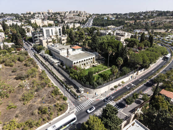 British Consulate General in Jerusalem suspends operations JERUSALEM - OCTOBER 8: A wide-angle view shows the British Consulate General building in East Jerusalem after Israel suspends its operations in retaliation for the United Kingdom s decision to ban imports of products manufactured in illegal Israeli settlements, on October 8, 2026. Mostafa Alkharouf Anadolu Jerusalem Israel. Editorial use only. Please get in touch for any other usage. Copyright: x2026xAnadoluxMostafaxAlkharoufx