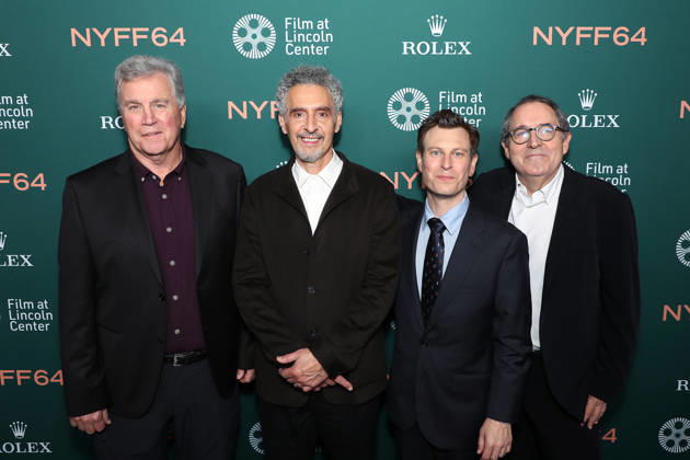 Arrivals at the 64th New York Film Festival for The Only Living Pickpocket in New York premiere Featuring: (L-R) Tom Bernard (Co-Pres SPC), John Turturro, Noah Segan (Writer, Director) and Michael Barker (Co-Pres SPC) Where: New York, New York, United States When: 07 Oct 2026 Credit: Marion Curtis StarPix for Sony Pictures Classics INSTARimages EDITORIAL USE ONLY. NOT FOR USE BY NEWSPAPERS BASED IN THE UK. Copyright: xx instar56079466