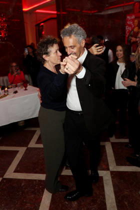 Inside after party at the 64th New York Film Festival for The Only Living Pickpocket in New York at the Rampoldi Restaurant Featuring: John Turturro and Frances McDormand Where: New York, New York, United States When: 07 Oct 2026 Credit: Marion Curtis StarPix for Sony Pictures Classics INSTARimages EDITORIAL USE ONLY. NOT FOR USE BY NEWSPAPERS BASED IN THE UK. Copyright: xx instar56079509