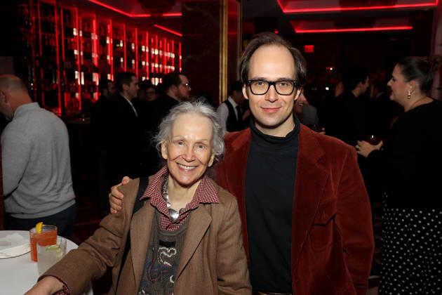 Inside after party at the 64th New York Film Festival for The Only Living Pickpocket in New York at the Rampoldi Restaurant Featuring: Rutanya Alda with Son Jeremy Where: New York, New York, United States When: 07 Oct 2026 Credit: Marion Curtis StarPix for Sony Pictures Classics INSTARimages EDITORIAL USE ONLY. NOT FOR USE BY NEWSPAPERS BASED IN THE UK. Copyright: xx instar56079497