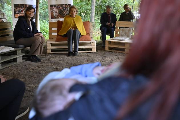 Queen Mathilde Visits Winners Of the 2026 Queen Mathilde Prize GREZ-DOICEAU, BELGIUM - OCTOBER 08: Queen Mathilde of Belgium pictured visiting two organizations that won the 2026 Queen Mathilde Prize : Vzw Alba, on October 08, 2026 in Grez-Doiceau, Belgium, 08 10 2026 Grez-Doiceau Belgium Copyright: xPhilipxReynaersx