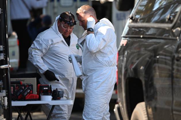 October 7, 2026, Philadelphia, Pennsylvania, USA: FBI agents seize evidence from the home of Eugene Horsch on West Chew Avenue in Philadelphia, Pennsylvania, United States, on October 7, 2026. Several evidence boxes and bags are visible, including one labeled drain trap and liquid contents. Authorities are investigating the property after linking it to at least seven missing women. Eugene Horsch is the son of the late Raymond R.C. Horsch. Philadelphia USA - ZUMAs197 20261007_aaa_s197_647 Copyright: xKylexMazzax