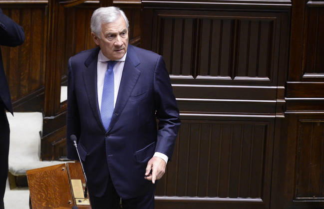 IPA89426074 - Rome, Chamber of Deputies: Electoral Law, explanations of vote, and final vote; photo by Antonio Tajani Copyright: xSTEFANOxCAROFEIx xSTEFANOxCAROFEIx xFOTOGRAMMAx IPA89426074