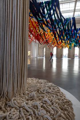 Exhibition Au dela by Sheila Hicks PHOTOPQR VOIX DU NORD FLORENT MOREAU October 8, 2026 LILLE October 8, 2026 The exhibition Au dela by artist Sheila Hicks, is on view at the Palais des Beaux-Arts PHOTO FLORENT MOREAU LA VOIX DU NORD LILLE, FRANCE, OCTOBER 8, 2026 Sheila Hicks – Beyond exhibition at the Palais des Beaux Arts in Lille The internationally renowned American artist presents a new installation in the museum’s atrium, exploring textile fiber through monumental works created especially for the space HAUTS-DE-FRANCE France Copyright: xPHOTOPQR VOIXxDUxNORD MAXPPPxFLORENTxMOREAUx 20261008VDN9608 20261008VDN9608