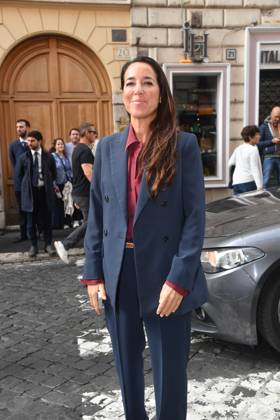 IPA89427866 - Rome, Teatro Sistina: Celebration marking the 150th anniversary of *Corriere della Sera*. Pictured: Licia Ronzulli  Copyright: xVincenzoxLandix xVincenzoxLandix IPA89427866