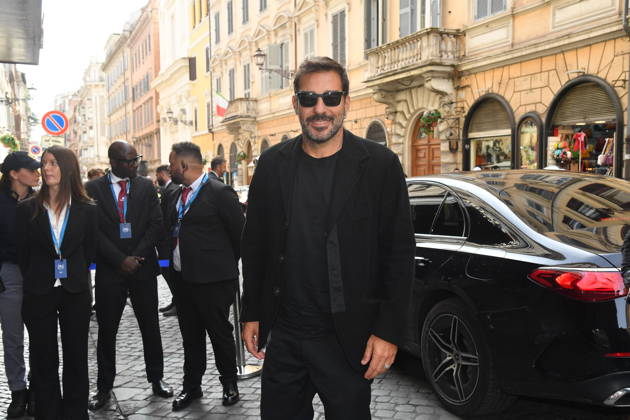 IPA89428065 - Rome, Teatro Sistina: Celebration marking the 150th anniversary of *Corriere della Sera*. Pictured: Edoardo Leo  Copyright: xVincenzoxLandix xVincenzoxLandix IPA89428065