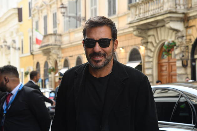 IPA89428066 - Rome, Teatro Sistina: Celebration marking the 150th anniversary of *Corriere della Sera*. Pictured: Edoardo Leo  Copyright: xVincenzoxLandix xVincenzoxLandix IPA89428066
