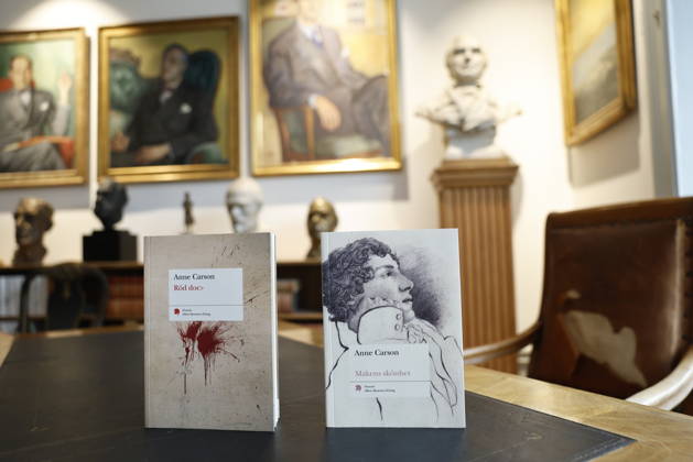 STOCKHOLM, SWEDEN 20261008 The books *Red Doc* and *The Beauty of the Husband* by Canadian author and this year’s Nobel Prize in Literature laureate Anne Carson are on display at Albert Bonniers Förlag in Stockholm STOCKHOLM SWEDEN x60160x Copyright: xStefanxJerrevang TTx BONNIER FÖRLAG FIRAR ANNE CARSONS NOBELPRIS s4Ot9yngGTs