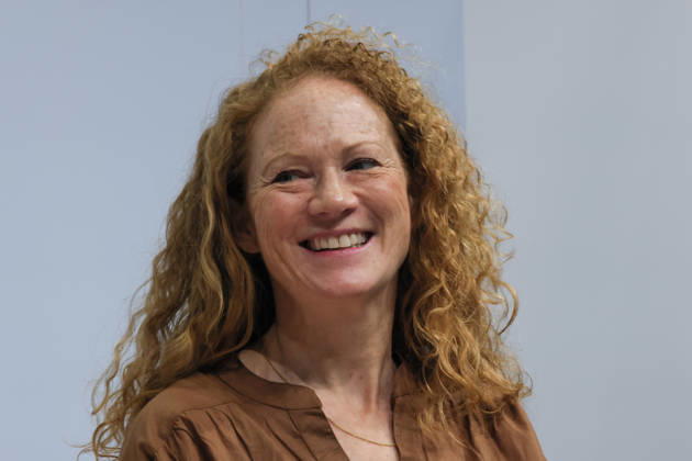 08.10.2026, Frankfurt am Main, DEU, Frankfurter Buchmesse. Alexa Hennig von Lange im Gespraech auf der Buchmesse