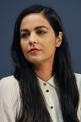 08.10.2026, Frankfurt am Main, DEU, Frankfurter Buchmesse. Shahrzad Eden Osterer, Autorin von Eskalation, Der Kampf im Nahen Osten im Gespraech