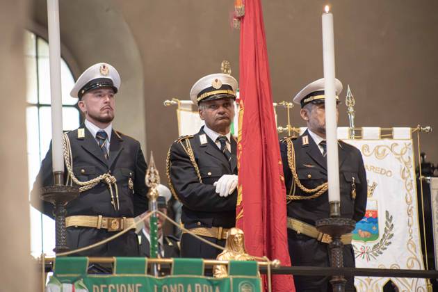 IPA89429917 - Milan, October 8, 26, Basilica of St. Ambrose, Eucharistic celebration marking the 25th anniversary of the Linate plane crash Copyright: xGiuliaxSciaccax xGiuliaxSciaccax IPA89429917