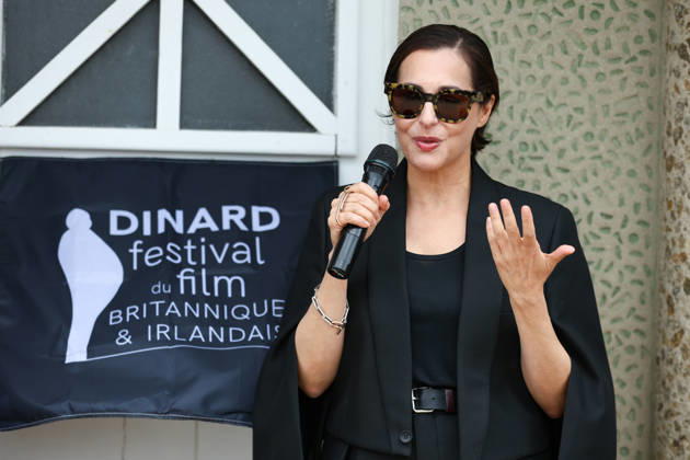 October 8, 2026, Dinard, Bretagne, France: Jury president AMIRA CASAR during the cabin inauguration at the 37th Dinard British and Irish Film Festival in Dinard, France. Dinard France - ZUMAc179 20261008_zep_c179_020 Copyright: xMickaelxChavetx