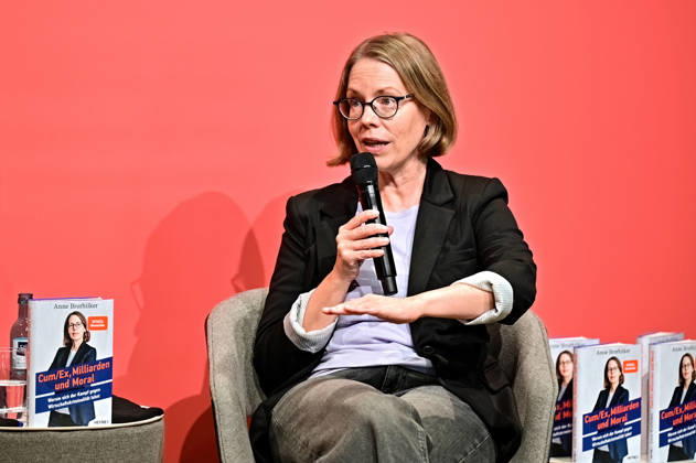 Frankfurter Buchmesse 2026. Juristin Anne Brorhilker am 08.10.2026 auf der Frankfurter Buchmesse. 20261008MWI153122