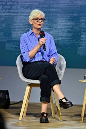 Frankfurter Buchmesse 2026. Schriftstellerin Dörte Hansen am 08.10.2026 auf der Frankfurter Buchmesse. 20261008MWI153167