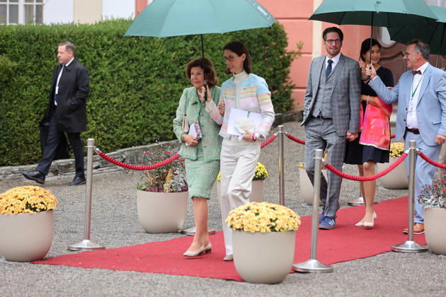 Königin Silvia von Schweden beucht Insel Mainau Konstanz Mainau, 08.10.2026 Ihre Majestät Königin Silvia von Schweden besucht die Insel Mainau bei Konstanz. Im Baden- Württemberg Germany Copyright: xMatthiasxGränzdörferx