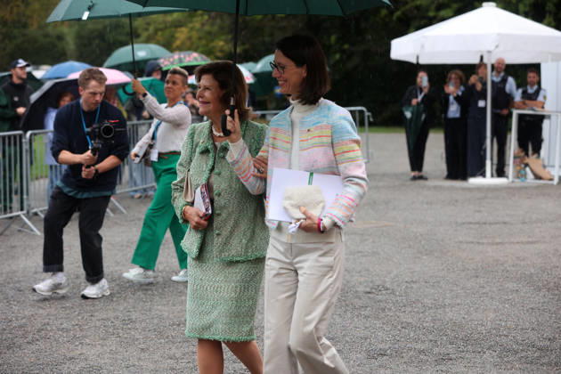 Königin Silvia von Schweden beucht Insel Mainau Konstanz Mainau, 08.10.2026 Ihre Majestät Königin Silvia von Schweden besucht die Insel Mainau bei Konstanz. Im Baden- Württemberg Germany Copyright: xMatthiasxGränzdörferx
