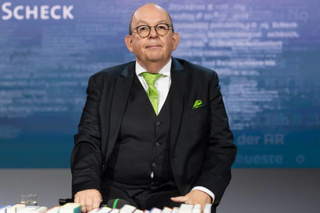Buchmesse Frankfurt 2026 Denis Scheck stellt mit seiner Reihe Druckfrisch · Neue Bücher mit Denis Scheck neue Literatur vor., Frankfurt am Main Hessen Deutschland Messegelände