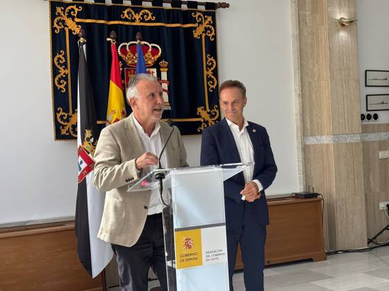 Ángel Víctor Torres Chairs a Meeting of the Ceuta Situation Committee The Minister of Territorial Policy and Democratic Memory, Ángel Víctor Torres i, holds a press conference alongside the Government Delegate in Ceuta, David de la Encina d, after chairing another meeting of the autonomous city’s Situation Committee, on October 8, 2026, in Madrid, Spain OCTOBER 8, 2026 Gabriela Sardá Nún Ceuta Ceuta Spain  Copyright: xGabrielaxSardaxNunezx 7829102