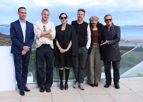 The jury—Ben Hardy, Zoe Adjani, Stephen Wooley, Amira Casar, and Thibault de Montalembert—at the Emeria Hotel during the 37th Dinard British and Irish Film Festival, France, on October 8, 2026. Denis Guignebourg Bestimage 37th Dinard British Irish Film Festival on October 8, 2026, in Dinard, France. Dinard, France Copyright: xDenisxGuignebourgx xBestimagexDenisxGuignebourgx xBestimagex
