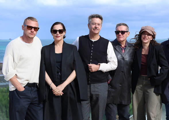 The jury—Ben Hardy, Zoe Adjani, Stephen Wooley, Amira Casar, and Thibault de Montalembert—at the Emeria Hotel during the 37th Dinard British and Irish Film Festival, France, on October 8, 2026. Denis Guignebourg Bestimage 37th Dinard British Irish Film Festival on October 8, 2026, in Dinard, France. Dinard, France  Copyright: xDenisxGuignebourgx xBestimagexDenisxGuignebourgx xBestimagex