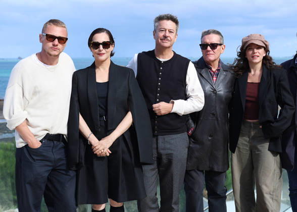The jury—Ben Hardy, Zoe Adjani, Stephen Wooley, Amira Casar, and Thibault de Montalembert—at the Emeria Hotel during the 37th Dinard British and Irish Film Festival, France, on October 8, 2026. Denis Guignebourg Bestimage 37th Dinard British Irish Film Festival on October 8, 2026, in Dinard, France. Dinard, France  Copyright: xDenisxGuignebourgx xBestimagexDenisxGuignebourgx xBestimagex