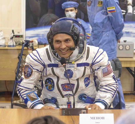 October 8, 2026, Baikonur, Kazakhstan: Baikonur, Kazakhstan. 14 July, 2026. NASA astronaut Anil Menon talks to family and friends before the Expedition 75 Soyuz launch at the Baikonur Cosmodrome, July 14, 2026 in Baikonur, Kazakhstan. He launched to the International Space Station later that day. Baikonur Kazakhstan - ZUMAp138 20261008_zaa_p138_008 Copyright: xVictorxZelentsov Nasax