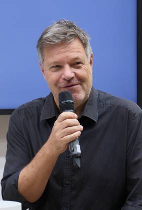 08.10.2026 Frankfurt am Main, Messe Frankfurter Buchmesse 2026 Ex-Vizekanzler Robert Habeck stellt in Frankfurt sein neues Buch Arctic Meltdown vor