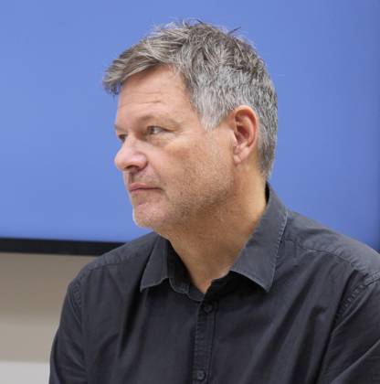 08.10.2026 Frankfurt am Main, Messe Frankfurter Buchmesse 2026 Ex-Vizekanzler Robert Habeck stellt in Frankfurt sein neues Buch Arctic Meltdown vor