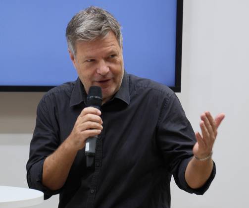 08.10.2026 Frankfurt am Main, Messe Frankfurter Buchmesse 2026 Ex-Vizekanzler Robert Habeck stellt in Frankfurt sein neues Buch Arctic Meltdown vor