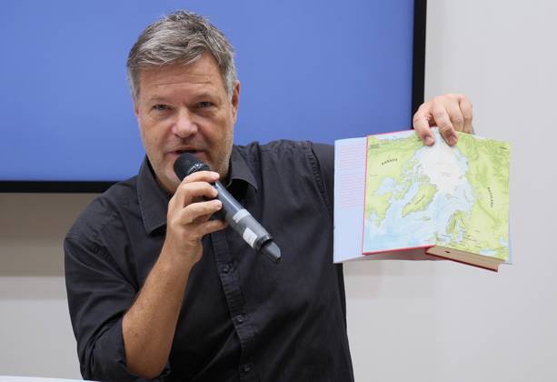 08.10.2026 Frankfurt am Main, Messe Frankfurter Buchmesse 2026 Ex-Vizekanzler Robert Habeck stellt in Frankfurt sein neues Buch Arctic Meltdown vor
