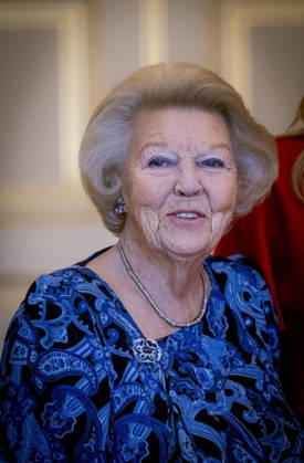 08-10-2026 Palace Princess Beatrix attended the 2026 Appeltjes van Oranje awards at palace Noordeinde in The Hague. Â Copyright: xPPEx