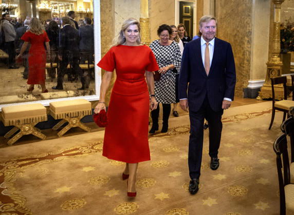 08-10-2026 Palace Queen Maxima with King Willem-Alexander presented the 2026 Appeltjes van Oranje awards at palace Noordeinde in The Hague. Â Copyright: xPPEx