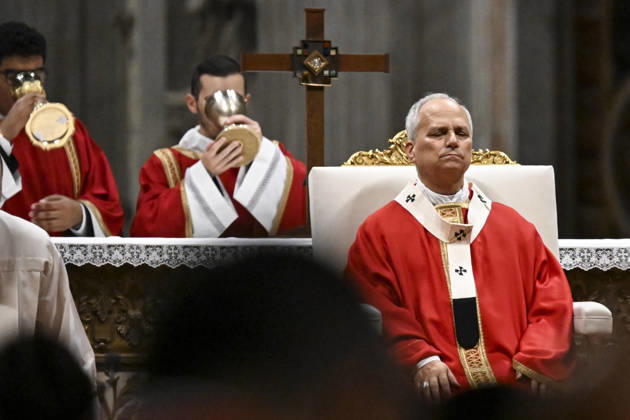 October 8, 2026, Vatican City, Vatican City: Pope Leo leads a mass for the inauguration of the academic year at the Pontificial University in Saint Peter s Square, Vatican City, 8 October 2026. ANSA RICCARDO ANTIMIANI. Vatican City Vatican City - ZUMAa110 20261008_zaf_a110_011 Copyright: xRiccardoxAntimianix