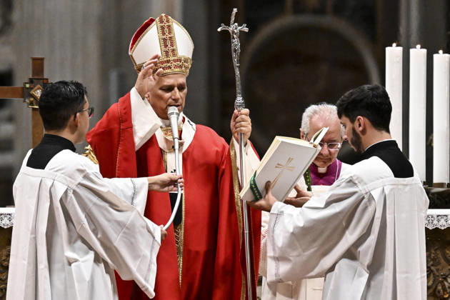 October 8, 2026, Vatican City, Vatican City: Pope Leo leads a mass for the inauguration of the academic year at the Pontificial University in Saint Peter s Square, Vatican City, 8 October 2026. ANSA RICCARDO ANTIMIANI. Vatican City Vatican City - ZUMAa110 20261008_zaf_a110_013 Copyright: xRiccardoxAntimianix