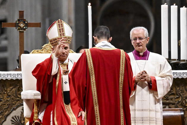 October 8, 2026, Vatican City, Vatican City: Pope Leo leads a mass for the inauguration of the academic year at the Pontificial University in Saint Peter s Square, Vatican City, 8 October 2026. ANSA RICCARDO ANTIMIANI. Vatican City Vatican City - ZUMAa110 20261008_zaf_a110_020 Copyright: xRiccardoxAntimianix