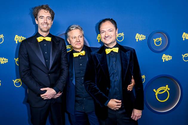 Amsterdam, The Netherlands, 2026-10-08 20:13:01 AMSTERDAM, 08-10-2026, Theater Carre. The 61st Golden Televizier-Ring Gala takes place. De Bondgenoten, Kassa, and Woeste Grond are in the running for the coveted Golden Televizier-Ring. During the festive evening, the winners in various other television categories will also be announced. PHOTO: NLBeeld Patrick van Emst. In the photo: Niels van der Laan, Jeroen Woe Credit: NL Beeld Patrick van Emst  Copyright: xx x