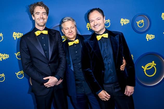 Amsterdam, The Netherlands, 2026-10-08 20:12:59 AMSTERDAM, 08-10-2026, Theater Carre. The 61st Golden Televizier-Ring Gala takes place. De Bondgenoten, Kassa, and Woeste Grond are in the running for the coveted Golden Televizier-Ring. During the festive evening, the winners in various other television categories will also be announced. PHOTO: NLBeeld Patrick van Emst. In the photo: Niels van der Laan, Jeroen Woe Credit: NL Beeld Patrick van Emst  Copyright: xx x