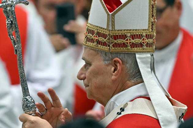 IPA89439192 - Italy, Rome, Vatican, October 8, 2026: Pope Leo XIV celebrates Holy Mass for the start of the academic year at the Pontifical Universities in St. Peter s Basilica in the Vatican. Photo by ALESSIA GIULIANI Catholic Press Photo Copyright: xx xAlessiaxGiuliani Catholipressphox IPA89439192