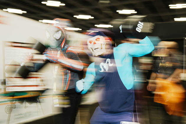 October 8, 2026, New York, New York, USA: Attendees in cosplay at the 2026 New York Comic Con at the Javits Center on October 8, 2026 in New York. New York USA - ZUMAb148 20261008_zap_b148_069 Copyright: xBryanxSmithx