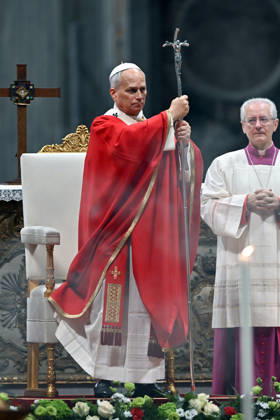 ROME - VATICAN - POPE - 2026 10 8 Italy, Rome, Vatican, 2026 10 8 Pope Leo XIV celebrates Holy Mass for the academic year at the Pontifical Universities in St Peter s Basilica in the Vatican . EDITORIAL USE ONLY - NO BOOKS Copyright: xx