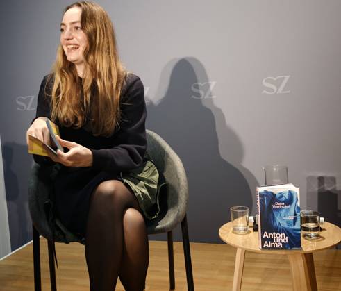 08.10.2026 Frankfurt am Main, Messe Frankfurter Buchmesse 2026 Autorin Dana Vowinckel präsentiert ihr neues Buch Anton und Alma.