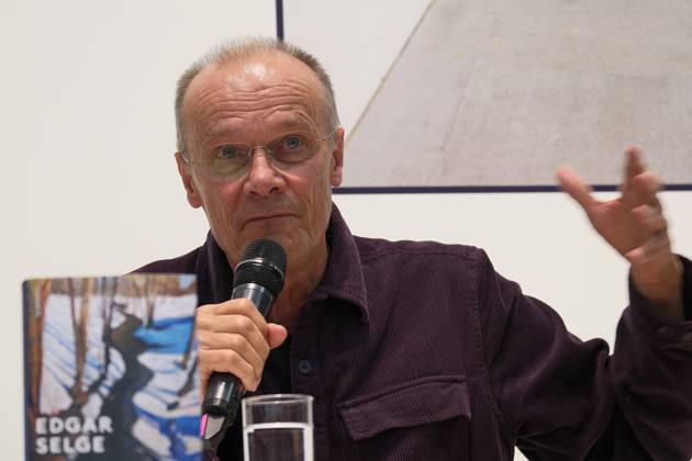 08.10.2026 Frankfurt am Main, Messe Frankfurter Buchmesse 2026 Autor Edgar Selge stellt sein Buch vor Juras letzter Winter.