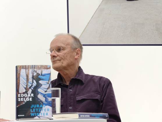 08.10.2026 Frankfurt am Main, Messe Frankfurter Buchmesse 2026 Autor Edgar Selge stellt sein Buch vor Juras letzter Winter.