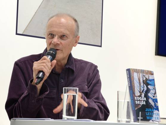08.10.2026 Frankfurt am Main, Messe Frankfurter Buchmesse 2026 Autor Edgar Selge stellt sein Buch vor Juras letzter Winter.